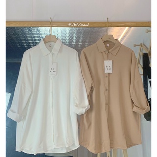Áo sơmi đũi basic Quảng Châu CHANREEN [FREESHIP]