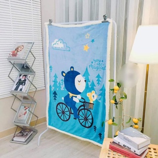 CHĂN LÔNG CỪU CHO BÉ