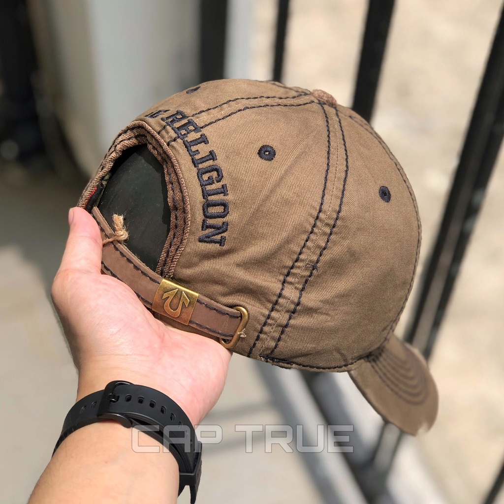 Mũ Lưỡi Trai Thời Trang Nam Nữ - Nón Ông Địa TRUE RELIGION Địa 79 U Đội Là Chất