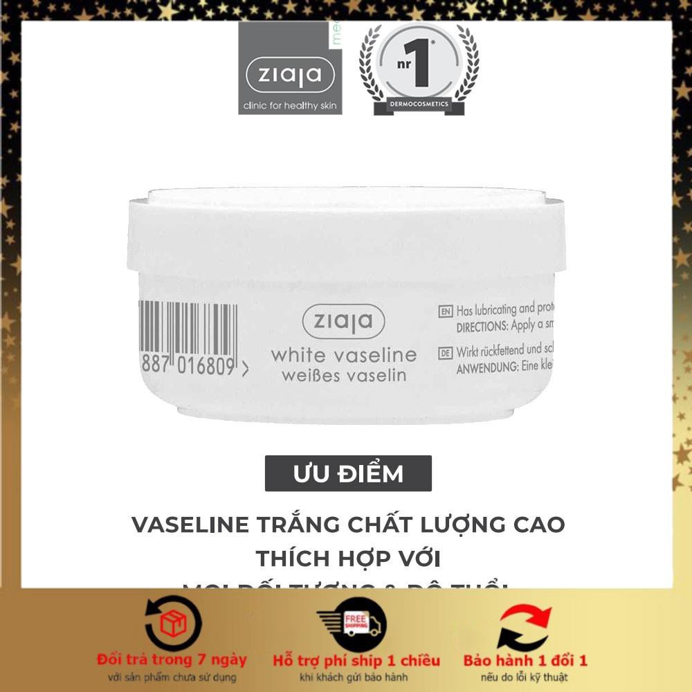 Chiết khấu SÁP ĐA NĂNG VASELINE BẢO VỆ GIỮ ẨM, DƯỠNG DA, MÔI, MÓNG TAY CHÂN - ZIAJA WHITE VASELINE 30ML