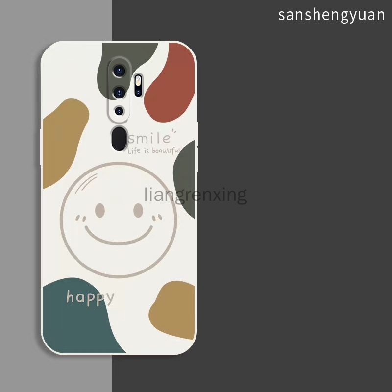 Ốp Điện Thoại Silicone Mềm Màu Trơn Cho OPPO a5 2020 OPPO A9 2020