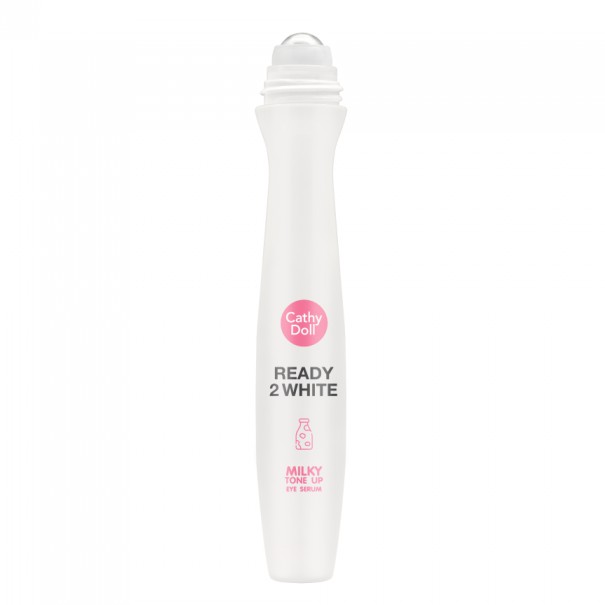 Cây lăn dưỡng sáng vùng da quanh mắt Cathy Doll Ready 2 White Milky Tone Up Eye Serum 15ml