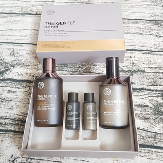 Bộ Dưỡng dành cho nam The Gentle For Men Anti Aging Skincare Gift Set