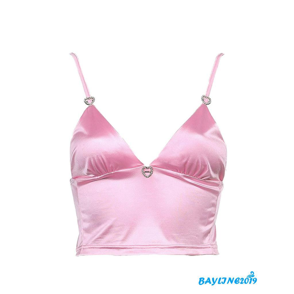 Áo Dây Nữ Lưng Trần Cổ Chữ V Quyến Rũ