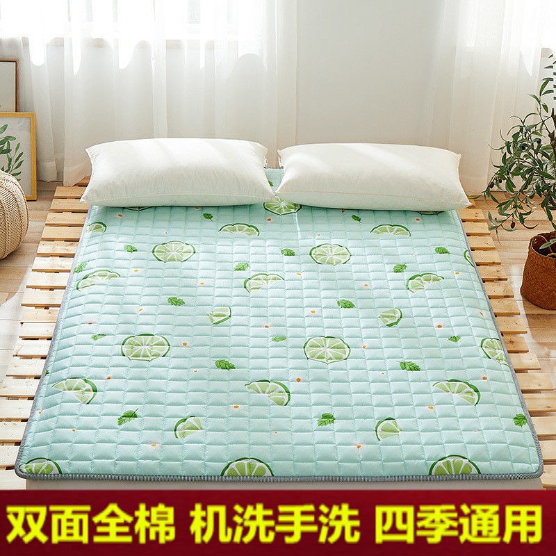 Nệm Cotton Mỏng Trải Giường Đơn / Đôi 1.5m 1.8mm