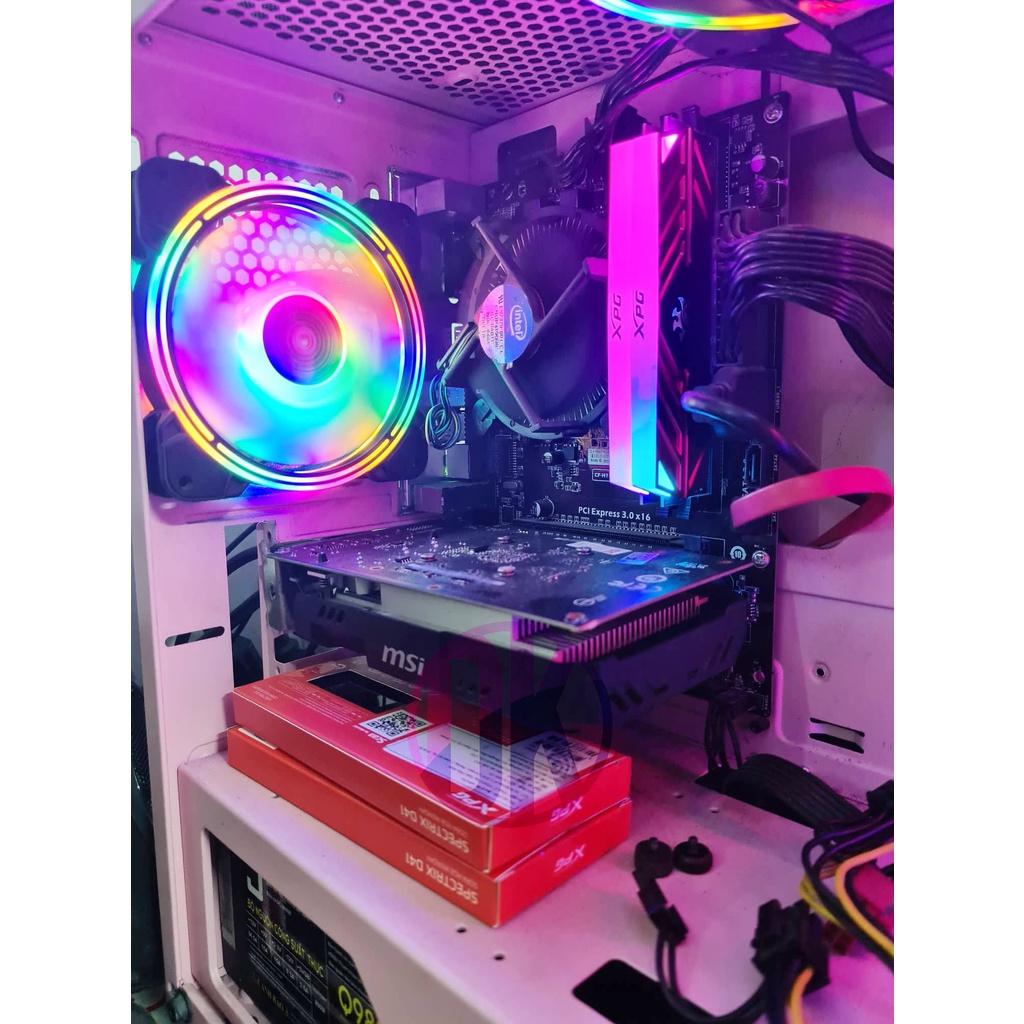 Ram máy tính_Ram ADATA SPECTRIX XPG D41,D50 RGB DDR4 8G buss 3200 new full box bảo hành 36 tháng