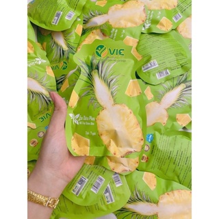 (Giá tận gốc) Kẹo dứa plus Vic mẫu mới chính hãng 7 vị 7 màu, siêu giảm cân