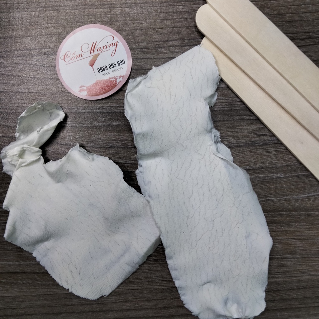 [Coconut &amp; Trong suốt cho lông Cứng Lông Tơ Lông Mọc Ngược] Combo Sáp Tẩy Lông Hạt Đậu Hard Wax Beans Cao Cấp + Mỡ Trăn