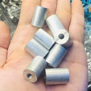 Ắc nhôm cục canh 6li có ren giá 1 con chêm lắp che két nước và các chi tiết khác cho moto xe máy