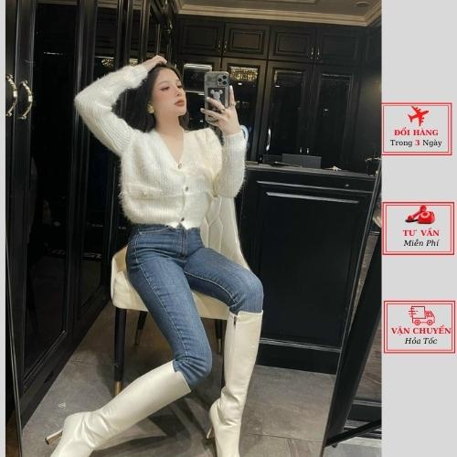 Áo len nữ lông thỏ ulzzang Hàn Quốc thu đông yolo fashion