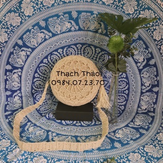 Túi trống tròn sợi thô