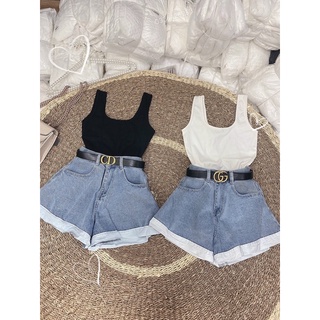 Short jean giả váy siêu hot