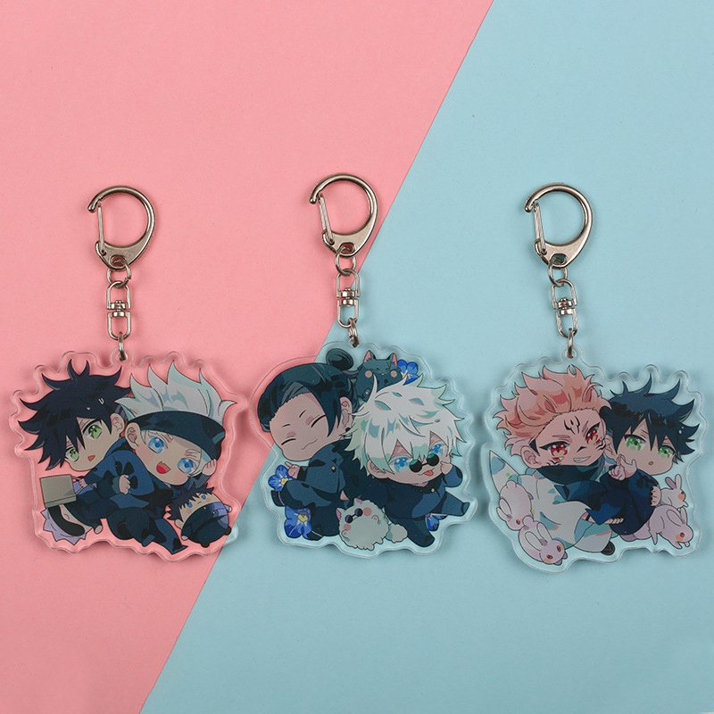 Móc Khóa Hình Nhân Vật Anime Jujutsu Kaisen Bằng Nhựa Acrylic