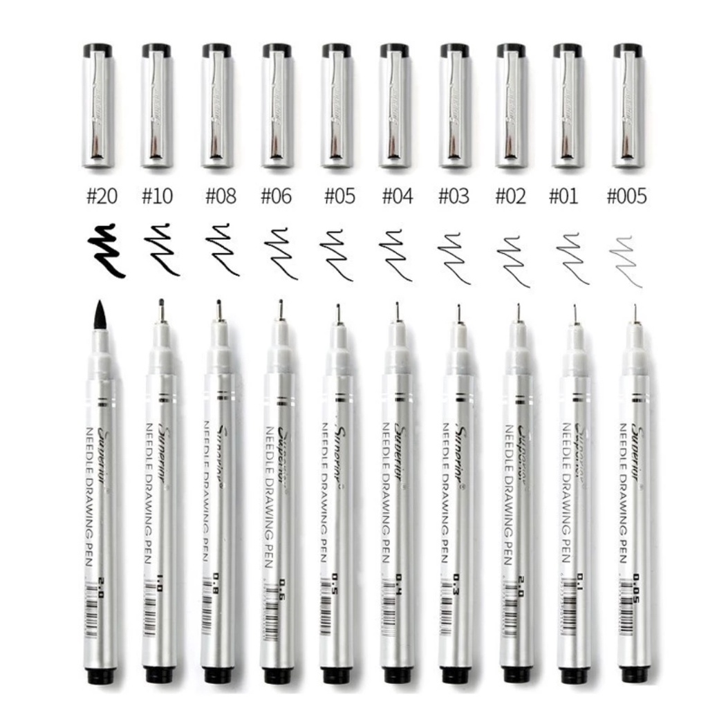 Bút line Superior - Màu