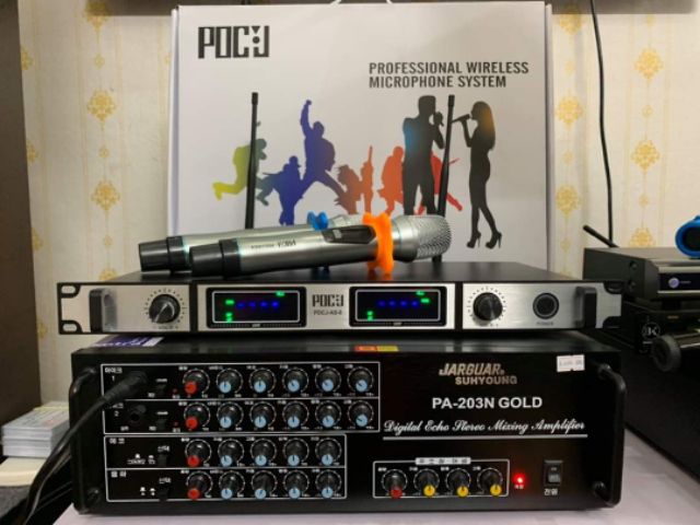 Micro PDCJ AS-8 đang là micro karaoke không dây hiện đại nhất tại thị trường Việt Nam,hát cực nhạy và hay