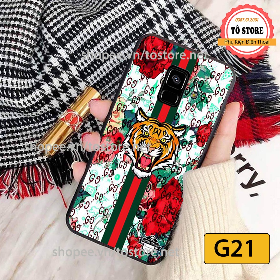 Ốp lưng Samsung A6 2018 / Samsung A8 2018 / Samsung A5 2018 / Samsung J6 in hình GC/LV/DIOR cao cấp