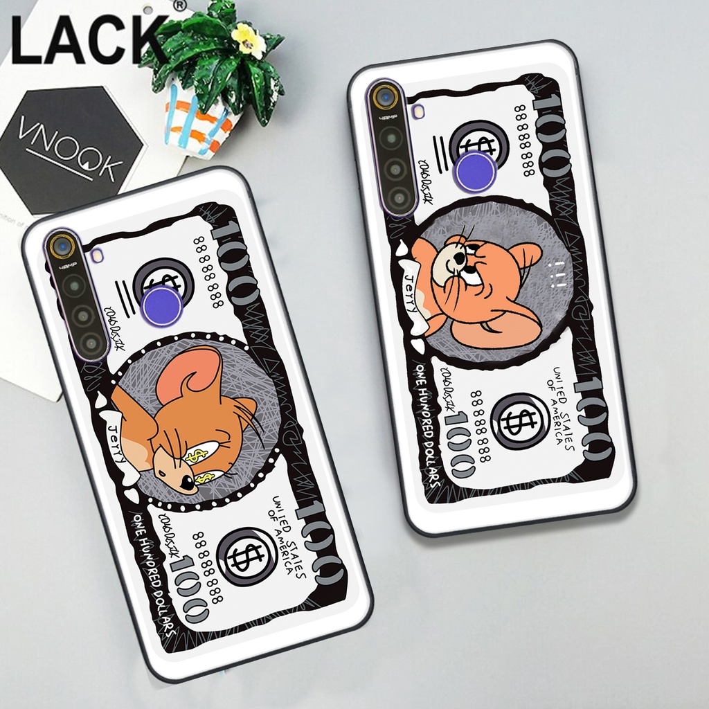 Ốp Realme 5 - Realme 5i - Realme 5 Pro In hình tomm và jerryy chất đẹp