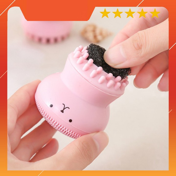 Cọ rửa mặt bạch tuộc Xuka cosmetic massage da làm sạch hiệu quả