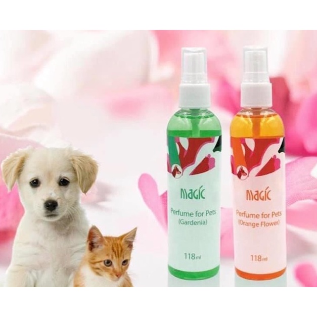 Nước hoa Magic xịt khử mùi cho chó mèo thú cưng chai 118ml