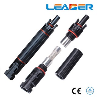 Đầu nối MC4 1000V DC có cầu chì 15A, 20A, 30A hãng LEADER