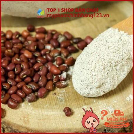 1kg bột đậu đỏ nguyên chất loại hạt nhỏ tắm trắng đắp mặt