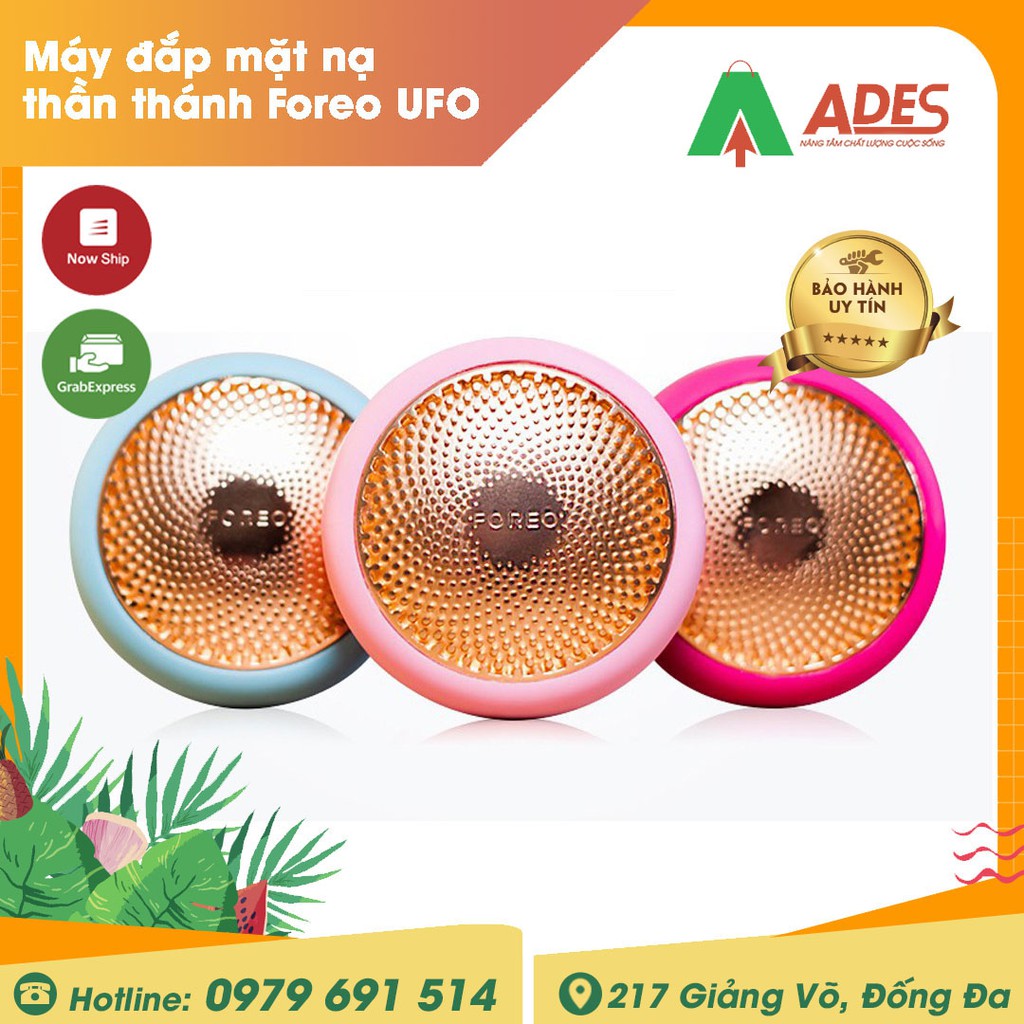 UFO 1 FULL - Máy đắp mặt nạ thần thánh Foreo UFO | BẢO HÀNH CHÍNH HÃNG 24 THÁNG 1 ĐỔI 1 | TẶNG KÈM MẶT NẠ