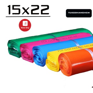 Túi gói hàng 15x22 túi niêm phong túi đóng hàng tự dính thích hợp cho sản phẩm 1k giá tốt nhất - Tuigoihanghcm