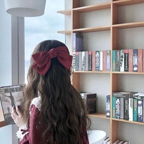 Kẹp tóc công chúa kiểu nơ lớn- Mincloset