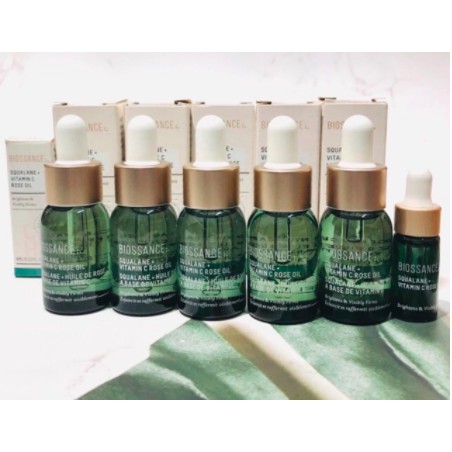 Dầu dưỡng Biossance Squalane + Vitamin C Rose Oil