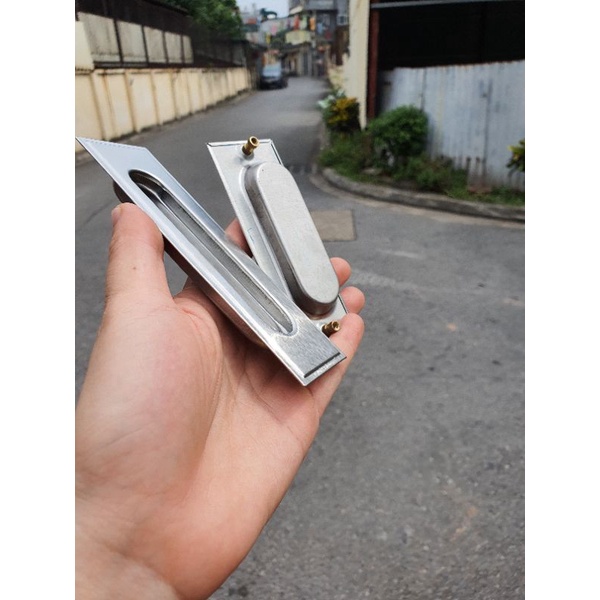 TAY NẮM ÂM TỦ INOX  CH8001