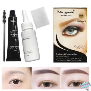 [Hàng mới về] Bộ mascara và kem kẻ lông mày chống thấm nước dành cho trang điểm chuyên nghiệp