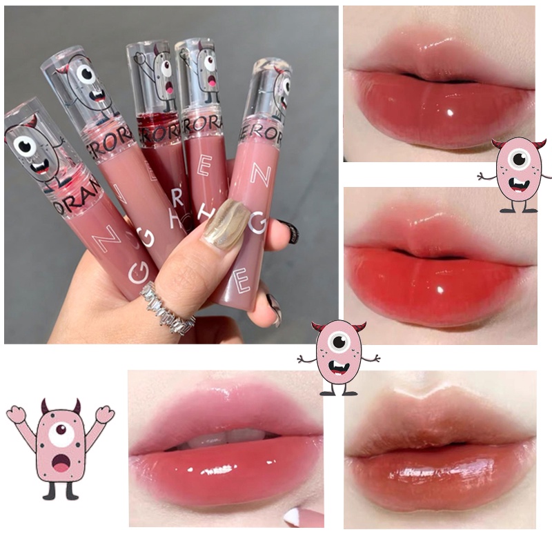 Son Bóng Nội Địa Trung HERORANGE Little Devil Son Kem Lì Herorange Siêu Xinh Chất Mềm Và Mịn Môi