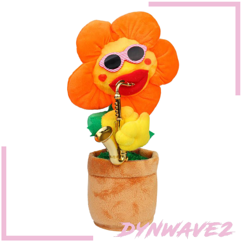 Búp Bê Nhồi Bông Hoa Hướng Dương Biết Hát Nhảy Múa Điện Tử Hình