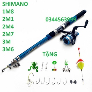 Bộ Máy Cần Câu, Cần Câu Máy SHIMANO, Cần Câu Cá Máy Giá Rẻ Đủ Kích Thước 1m8-2m1-2m4-2m7-3m-3m6