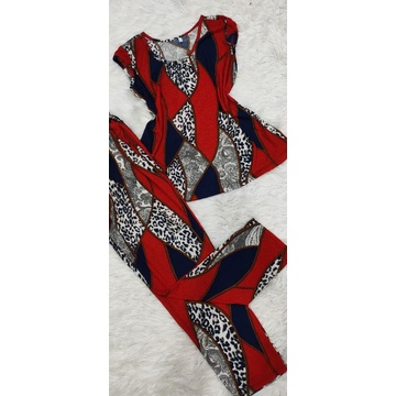 Bộ tay ngắn quần dài thun gân tầm ý