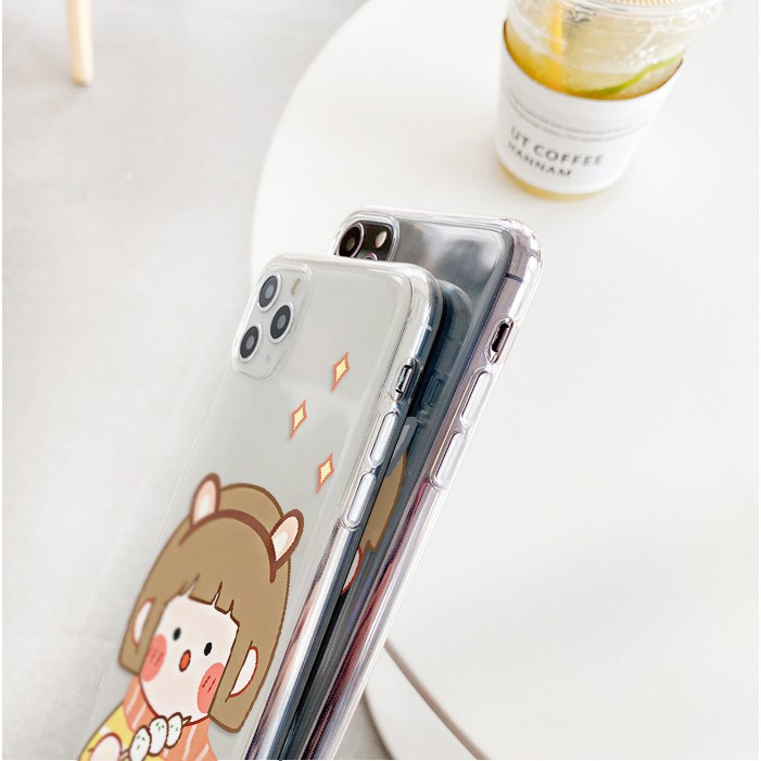 Ốp lưng iphone silicon dẻo Cặp đôi mùa đông viền trong dành cho iphone 6 đến 14promax - t35
