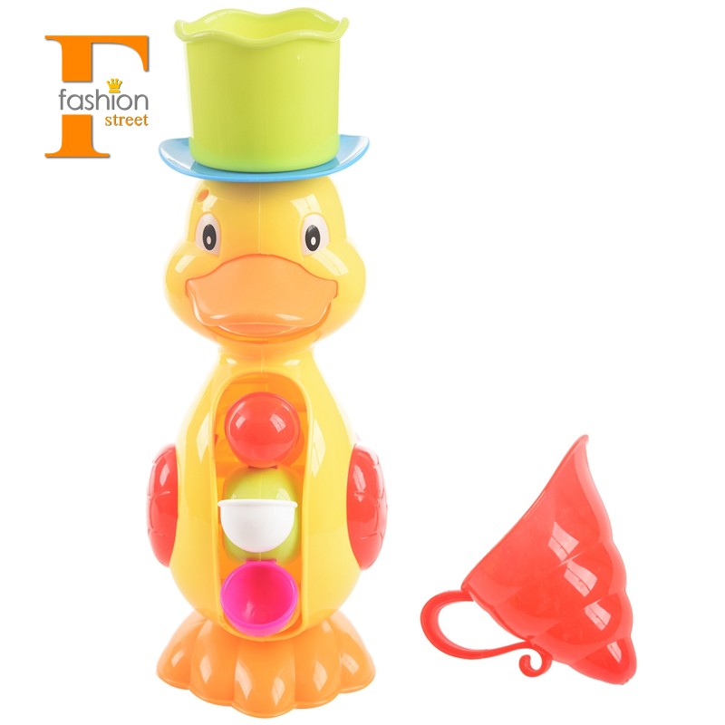 [FS]1Pcs Bathroom Water Spraying Tool Bath Bathtub Duck Toys