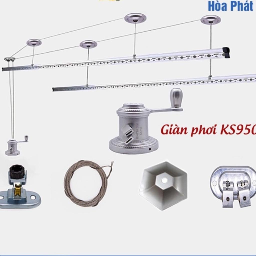 Giàn phơi thông minh Hòa Phát xếp gọn cao cấp siêu bền, giá phơi quần áo sử dụng dễ dàng chính hãng