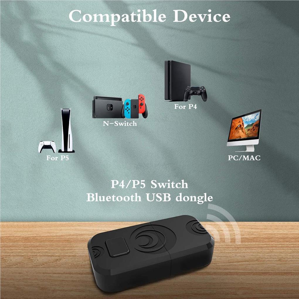 Bộ Thu Phát Bluetooth Không Dây 2 Chế Độ Cho Loa TV / Máy Tính