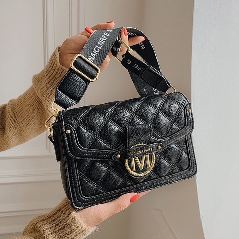 Túi đeo chéo hình vuông cỡ nhỏ thiết kế đơn giản thời trang cho nữ