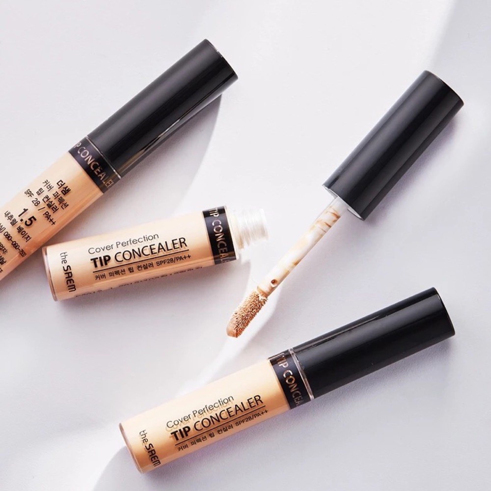 Kem che khuyết điểm The Saem Cover Perfection Tip Concealer (6.5g)