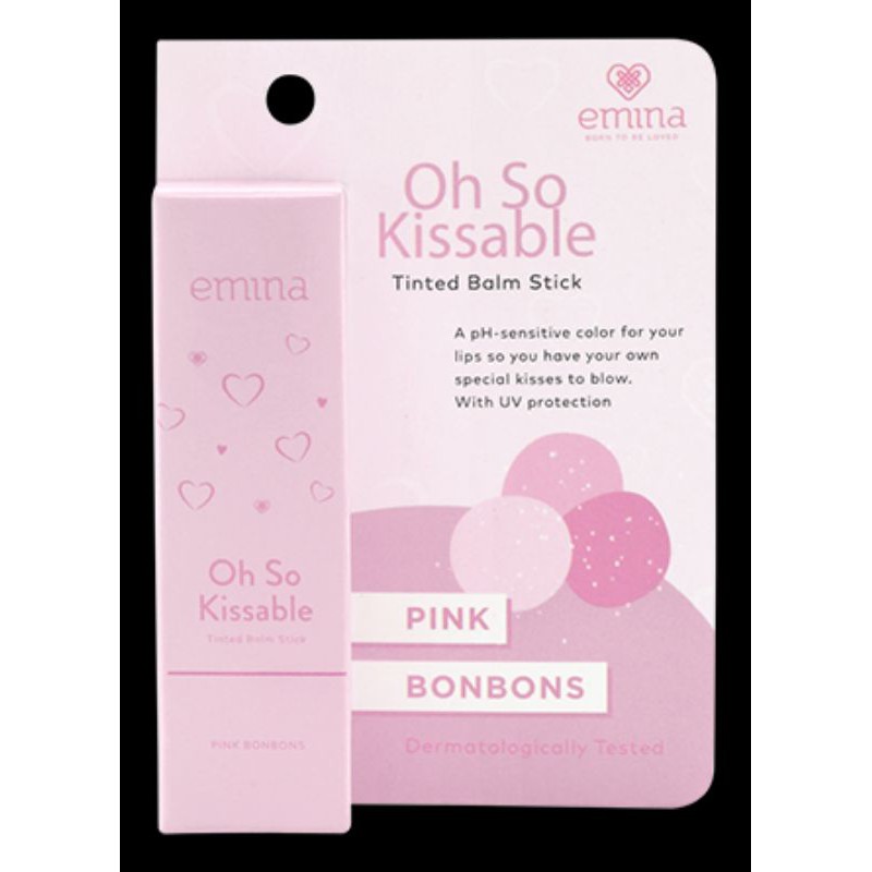 (hàng Mới Về) Son Dưỡng Môi Emina Oh So Kissable