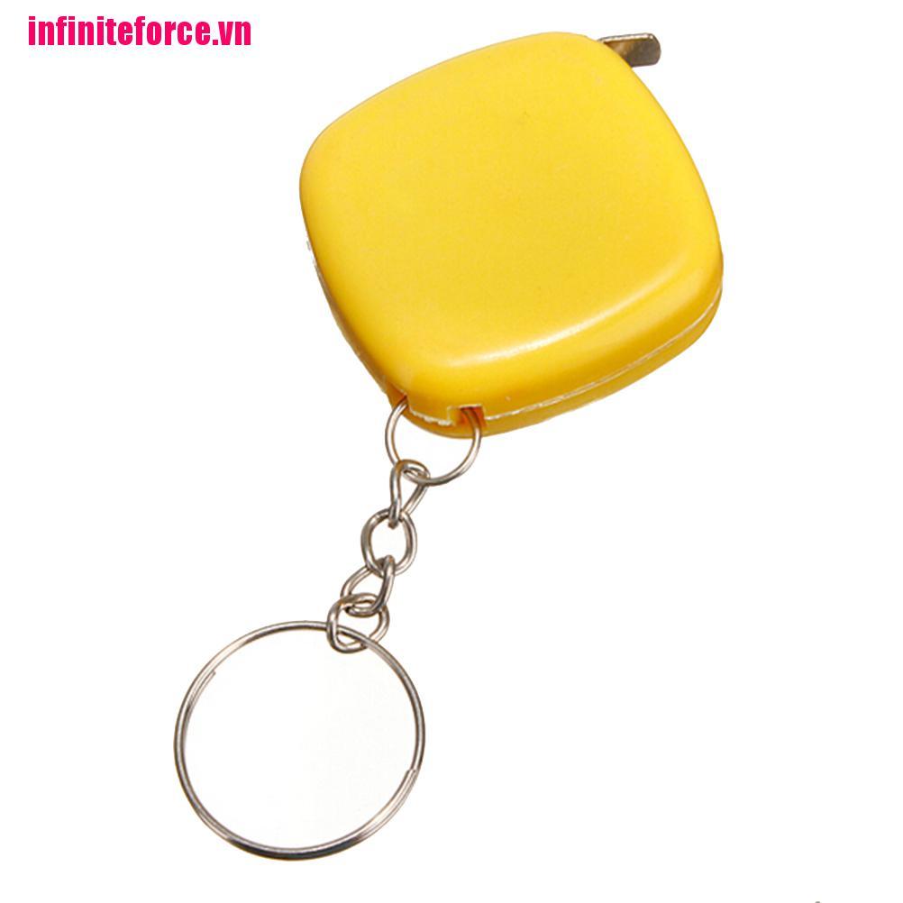 Thước Dây Mini 1m Kèm Chìa Khóa Tiện Dụng