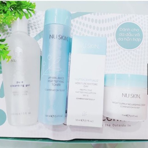 Tẩy Trang Toner Nutricentials Nước Hoa Hồng Nuskin pH Balance