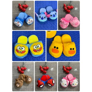 DÉP BÔNG TRẺ EM HÌNH THÚ CUTE - DÉP FREE SIZE