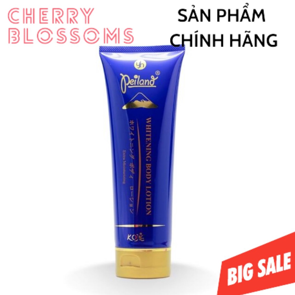 Sữa Dưỡng Thể Peiland Siêu Trắng Cao Cấp 250ml #CHERRY