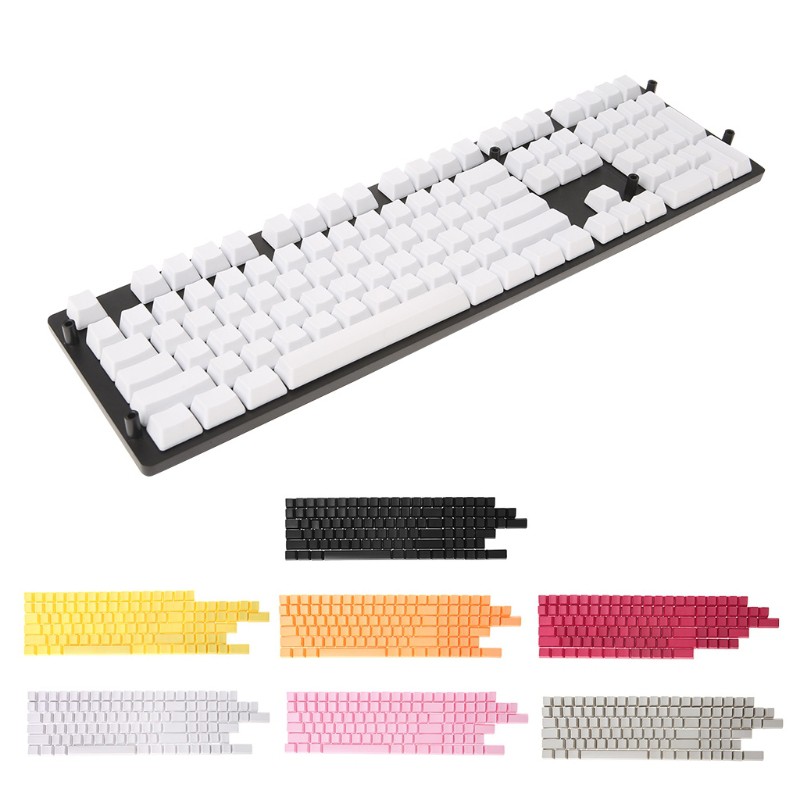 Quu Blank 104 ANSI ISO layout Thick PBT Keycap For OEM Switches Mechanical Keyboard