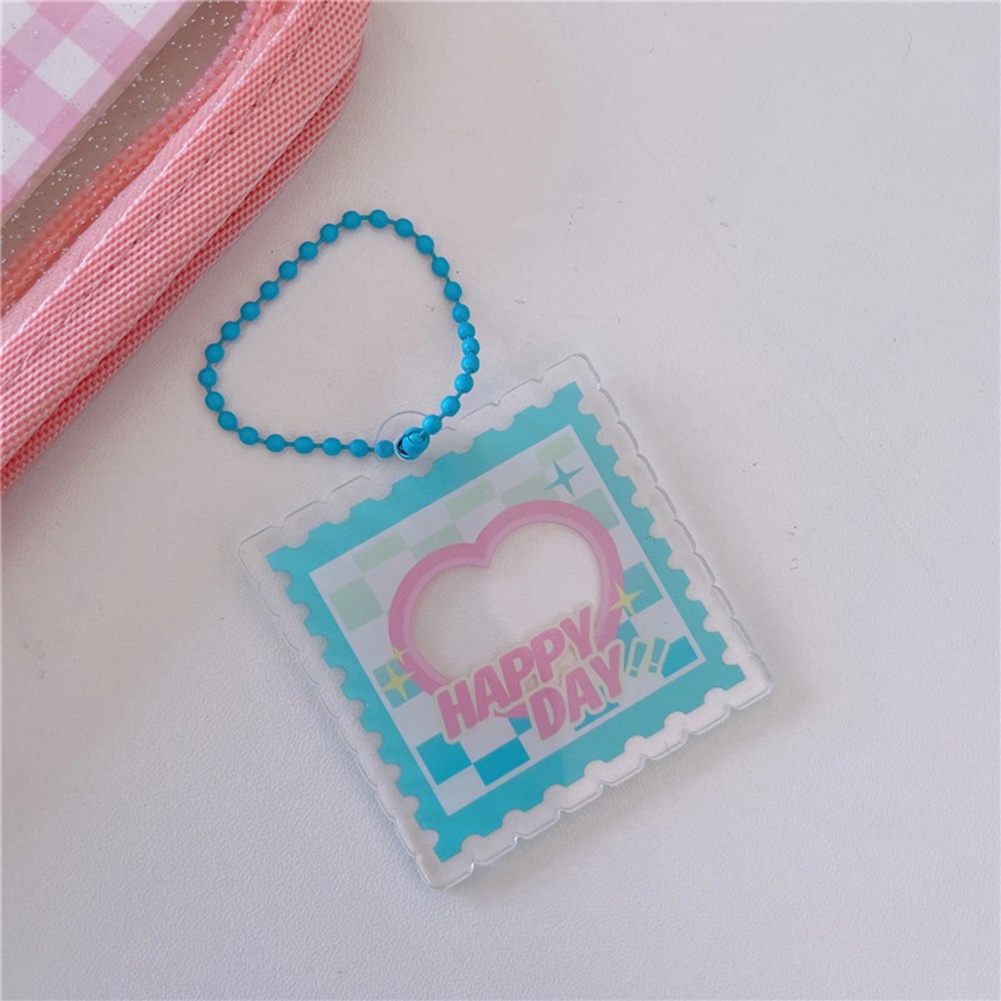 Ví Đựng Thẻ Bằng Acrylic Trong Suốt In Hình Khung Ảnh Hoạt Hình