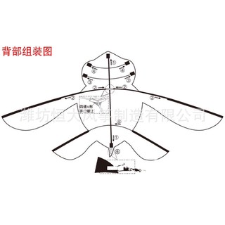 Diều Rùa đuôi xoay