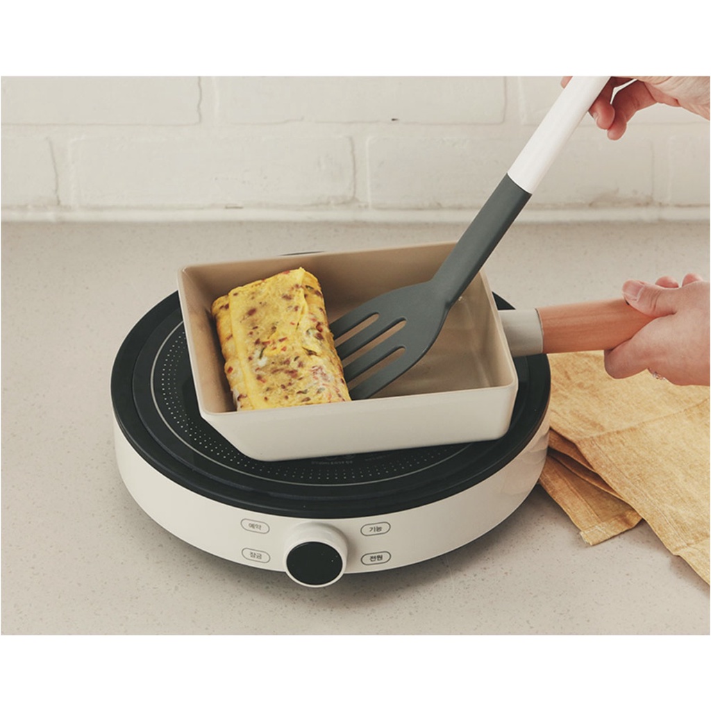 [Hàng chính hãng] Nồi / Chảo chống dính đáy từ FIKA NEOFLAM nhôm đúc phủ gốm tuỳ chọn set 16 - 18cm Hàn Quốc (màu trắng ngà)